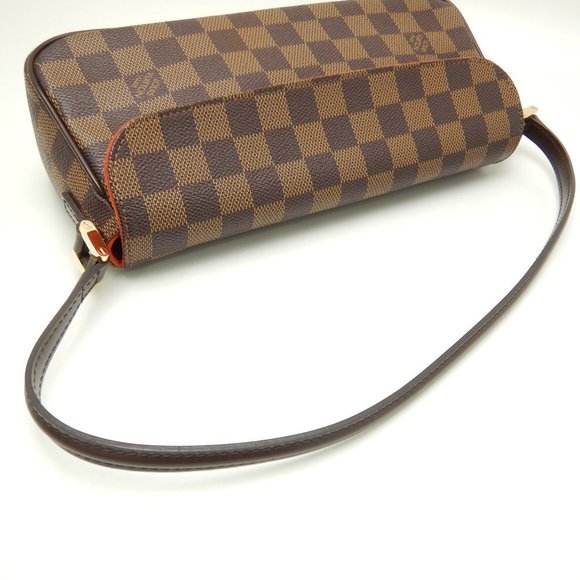 Louis Vuitton Damier Recoleta Ebene Handbag Brown - Picture 5 of 8